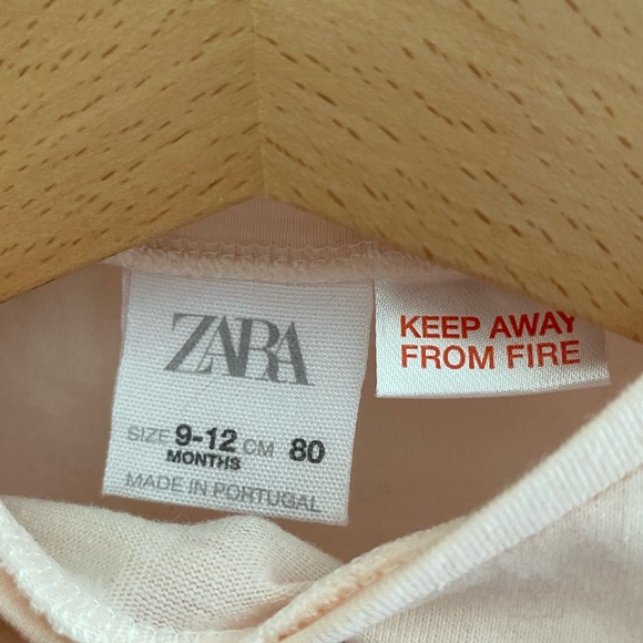 Zara girl tulle long sleeve shirt - Picture 4 of 7